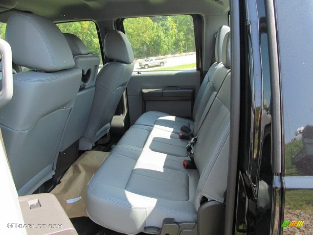 2012 Ford F350 Super Duty XL Crew Cab 4x4 Chassis Rear Seat Photo #70867789