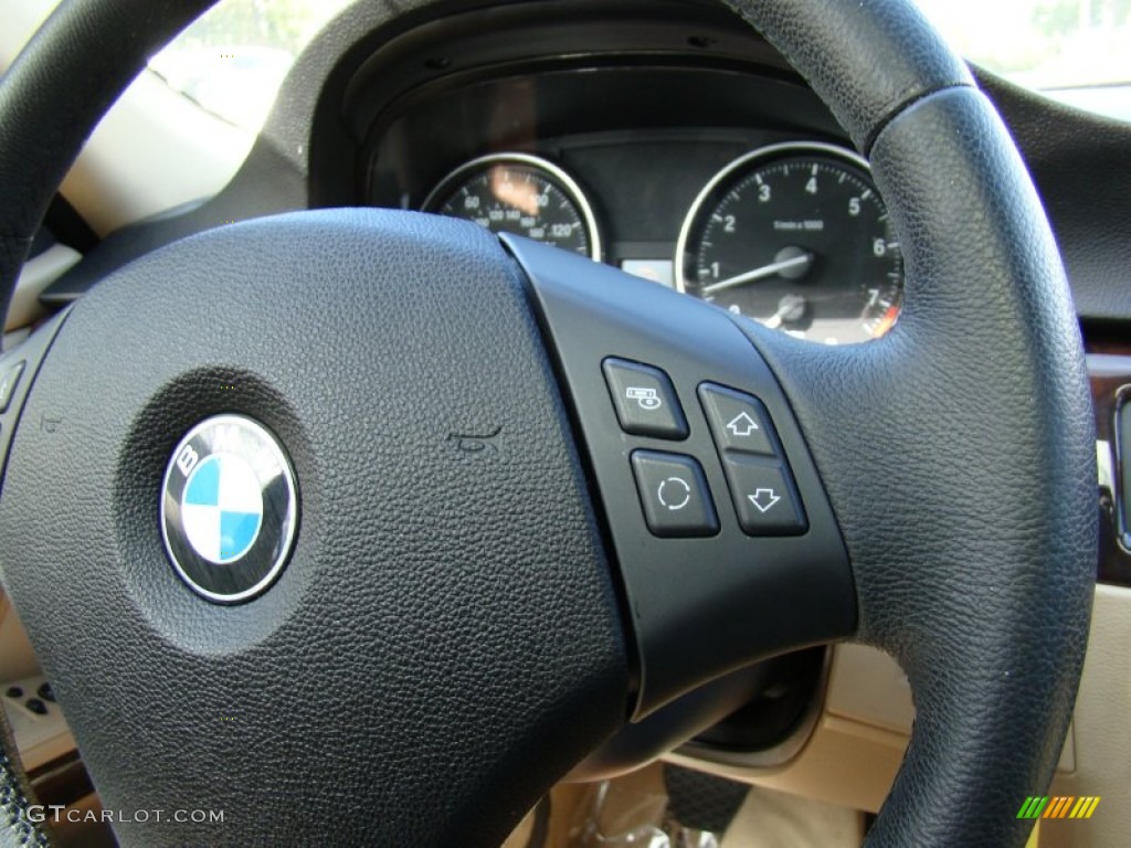 2008 3 Series 328i Sedan - Barbera Red Metallic / Beige photo #21