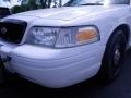 2003 Vibrant White Ford Crown Victoria Police Interceptor  photo #6
