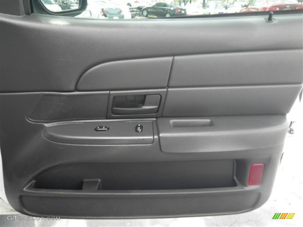 2003 Ford Crown Victoria Police Interceptor Dark Charcoal Door Panel Photo #70869043