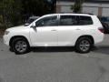 2008 Blizzard White Pearl Toyota Highlander   photo #2