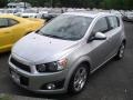 Silver Ice Metallic 2012 Chevrolet Sonic LTZ Hatch