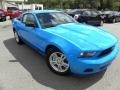 2012 Grabber Blue Ford Mustang V6 Coupe  photo #1