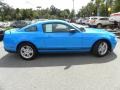 2012 Grabber Blue Ford Mustang V6 Coupe  photo #9