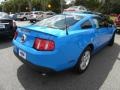 2012 Grabber Blue Ford Mustang V6 Coupe  photo #10