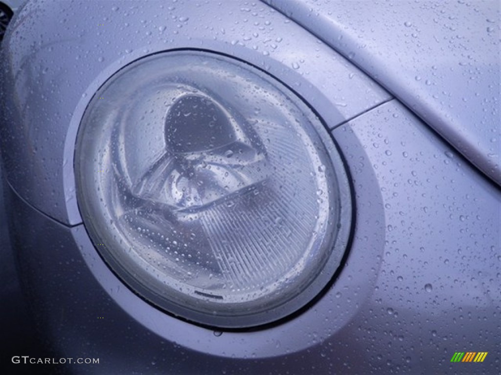 2001 New Beetle GL Coupe - Silver Arrow Metallic / Light Grey photo #3