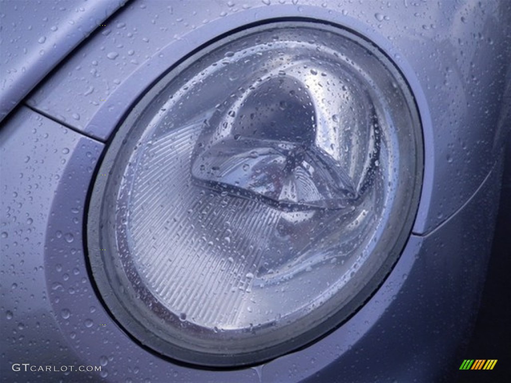 2001 New Beetle GL Coupe - Silver Arrow Metallic / Light Grey photo #9