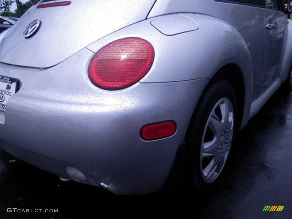 2001 New Beetle GL Coupe - Silver Arrow Metallic / Light Grey photo #19
