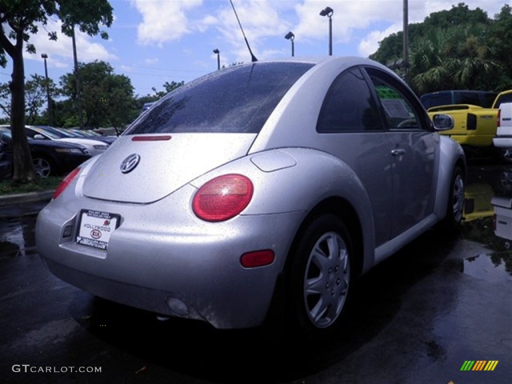 2001 New Beetle GL Coupe - Silver Arrow Metallic / Light Grey photo #20
