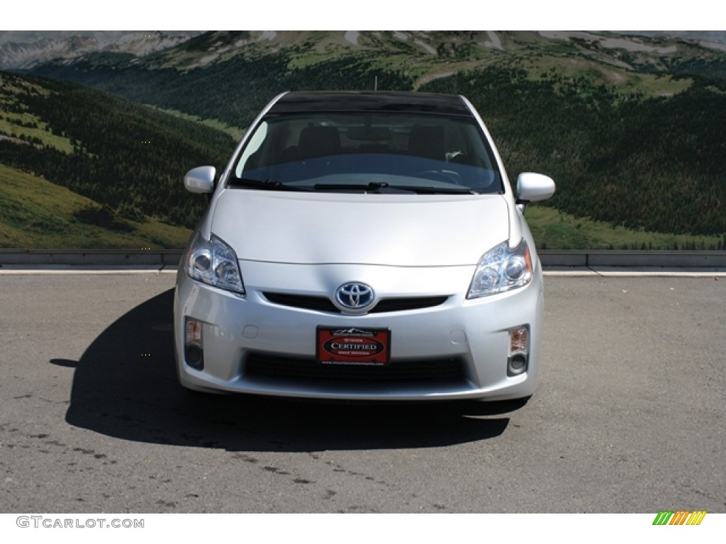 2010 Prius Hybrid IV - Classic Silver Metallic / Dark Gray photo #7