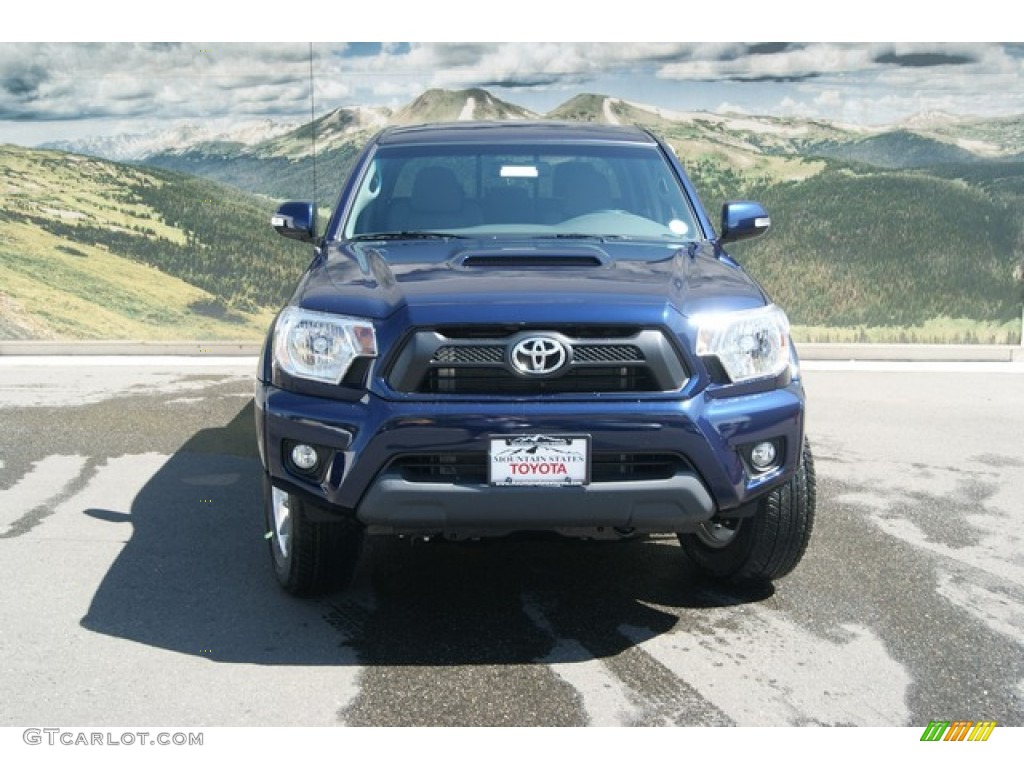2013 Tacoma V6 TRD Sport Double Cab 4x4 - Nautical Blue Metallic / Graphite photo #3