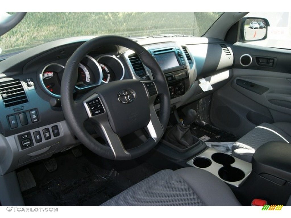 2013 Tacoma V6 TRD Sport Double Cab 4x4 - Nautical Blue Metallic / Graphite photo #5