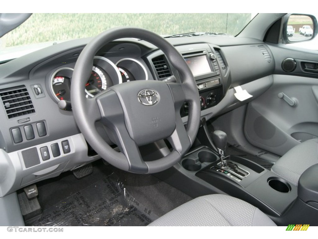 Graphite Interior 2013 Toyota Tacoma Regular Cab 4x4 Photo #70871887