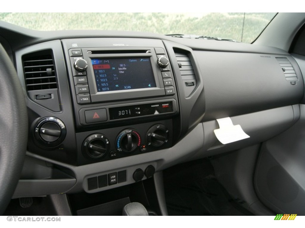 2013 Toyota Tacoma Regular Cab 4x4 Graphite Dashboard Photo #70871896
