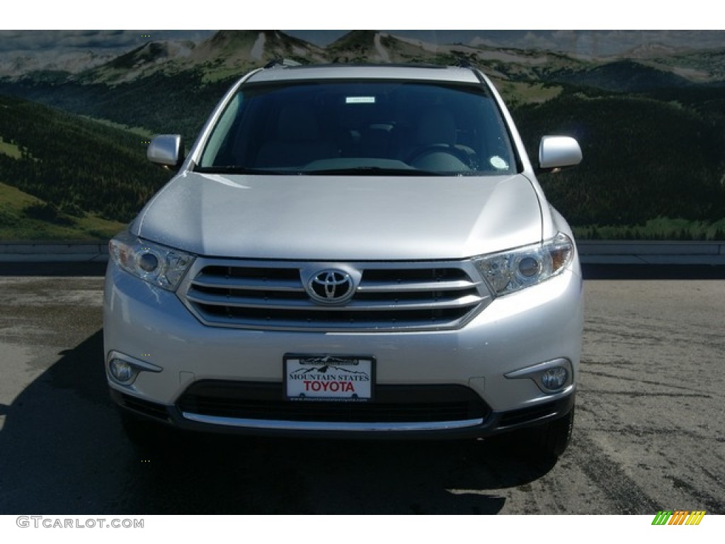 2013 Highlander Limited 4WD - Classic Silver Metallic / Ash photo #3