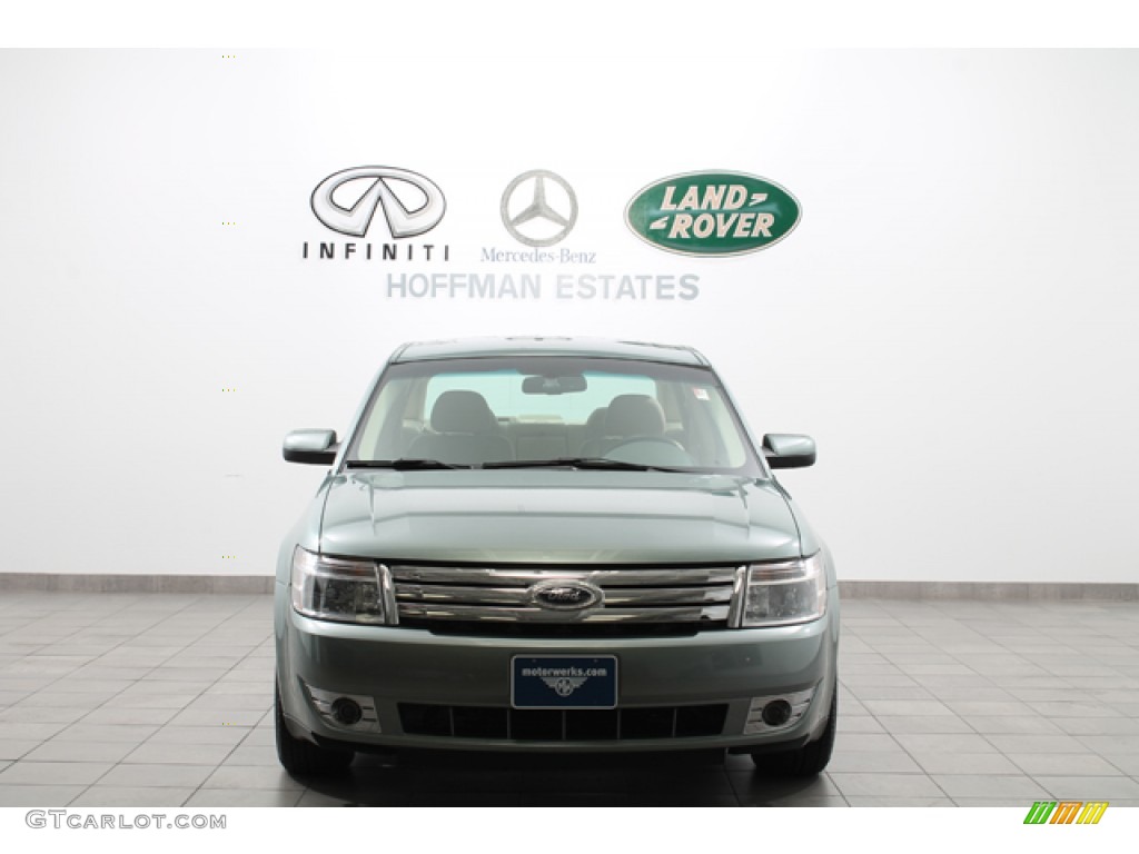 2008 Taurus SEL - Titanium Green Metallic / Medium Light Stone photo #3
