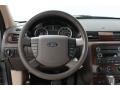 2008 Ford Taurus Medium Light Stone Interior Steering Wheel Photo