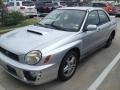 Platinum Silver Metallic - Impreza WRX Sedan Photo No. 2