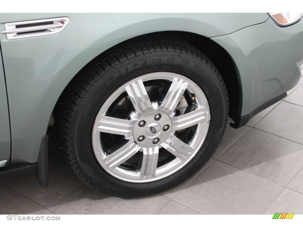 2008 Taurus SEL - Titanium Green Metallic / Medium Light Stone photo #29