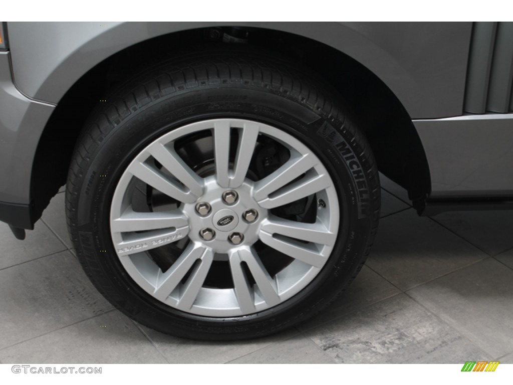 2010 Range Rover HSE - Stornoway Grey Metallic / Jet Black photo #31