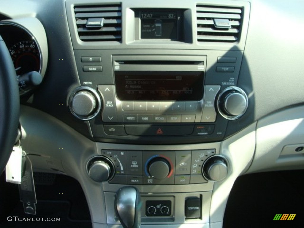 2012 Highlander V6 4WD - Shoreline Blue Pearl / Ash photo #11