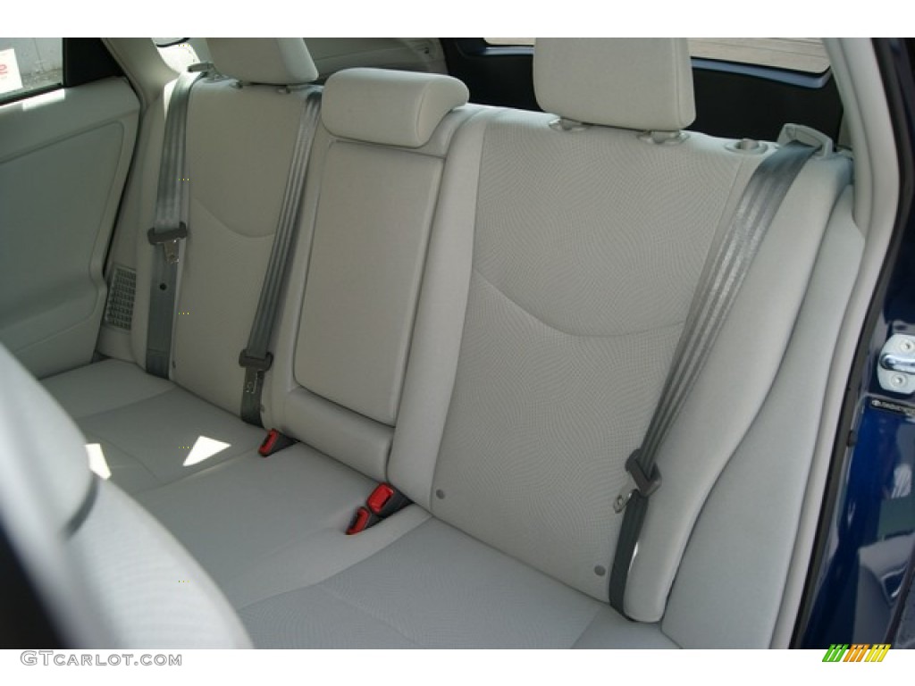 2012 Prius 3rd Gen Two Hybrid - Nautical Blue Metallic / Misty Gray photo #7