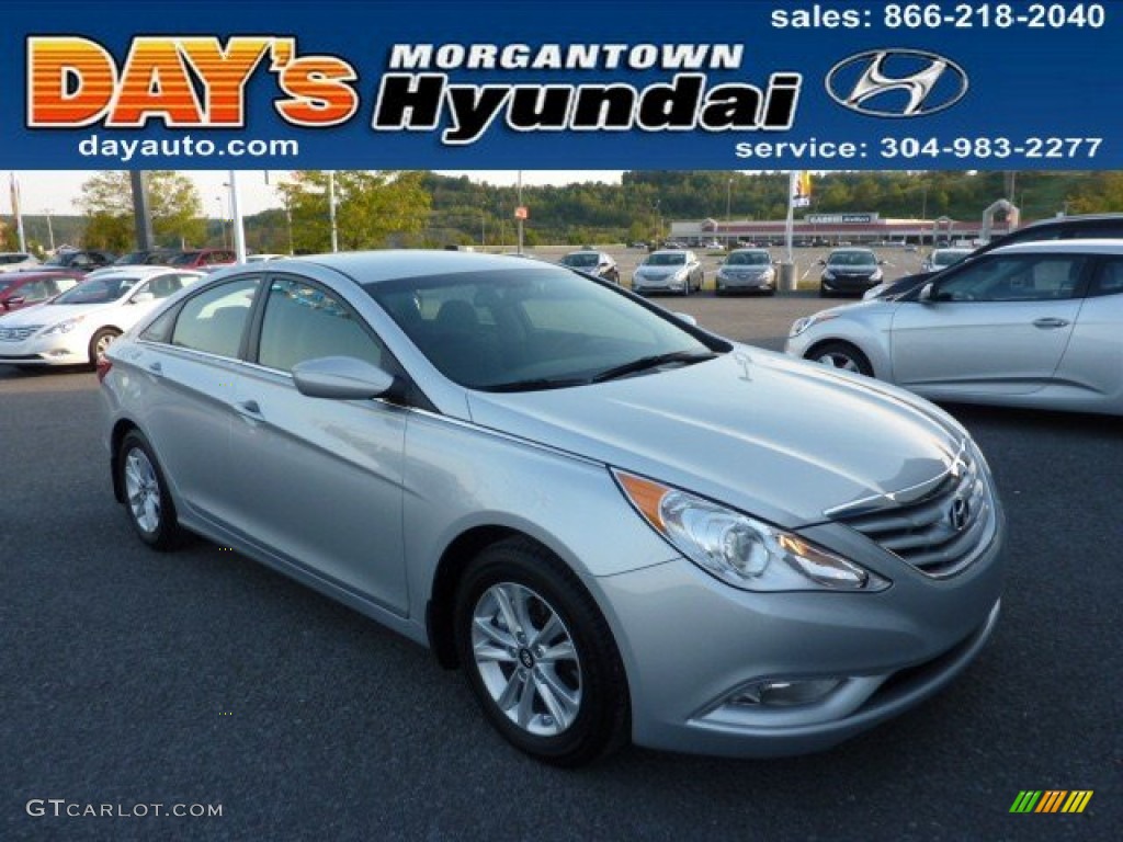 2013 Sonata GLS - Radiant Silver / Gray photo #1