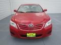 Barcelona Red Metallic - Camry LE Photo No. 7