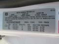 Info Tag of 2012 Colorado Work Truck Regular Cab 4x4