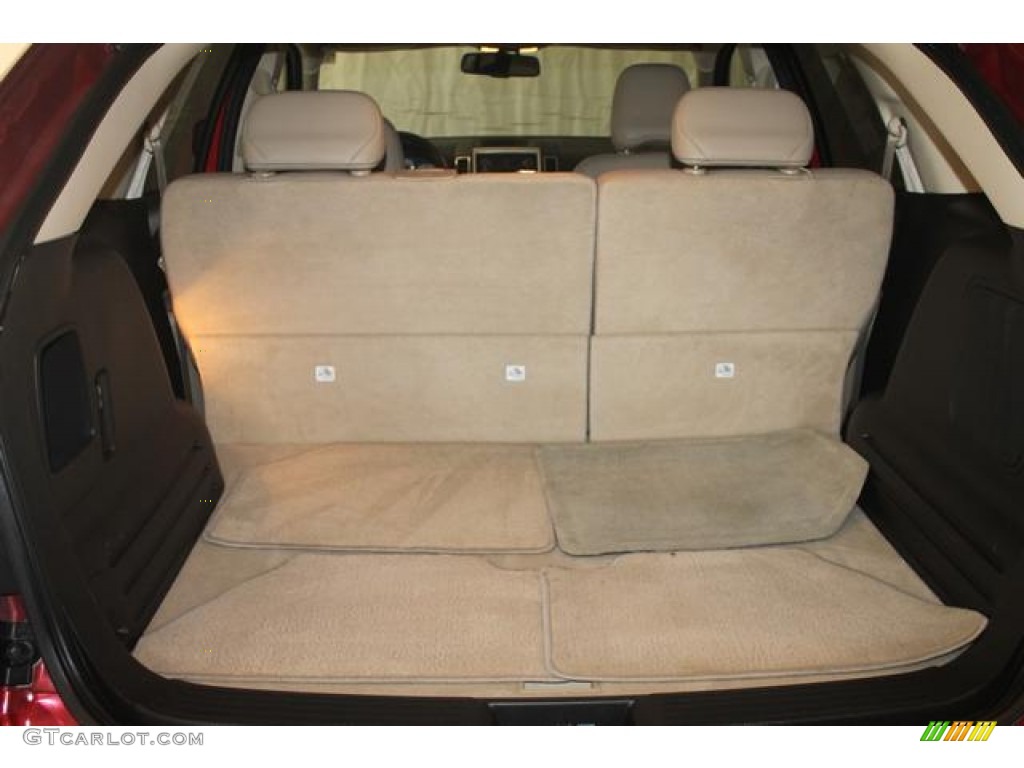 2008 Edge Limited AWD - Redfire Metallic / Camel photo #27