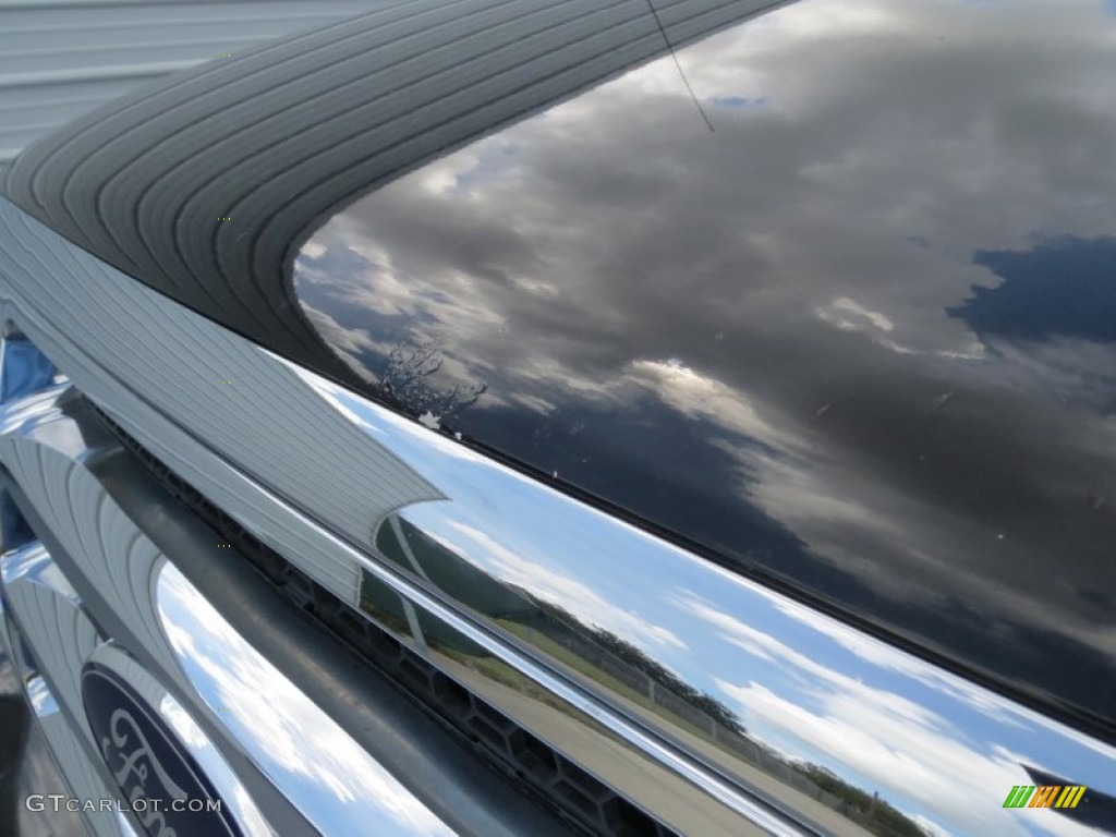 2007 F150 XLT SuperCrew - Black / Medium Flint photo #10