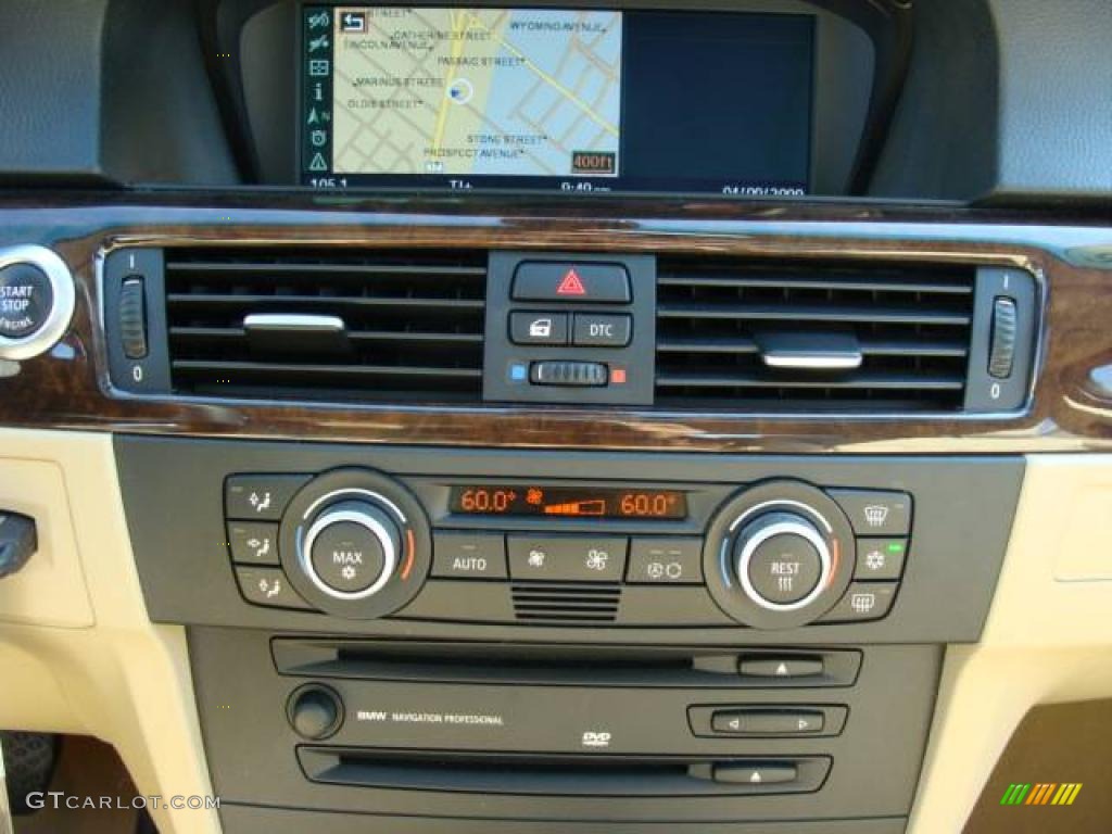 2007 3 Series 335i Sedan - Monaco Blue Metallic / Beige photo #15