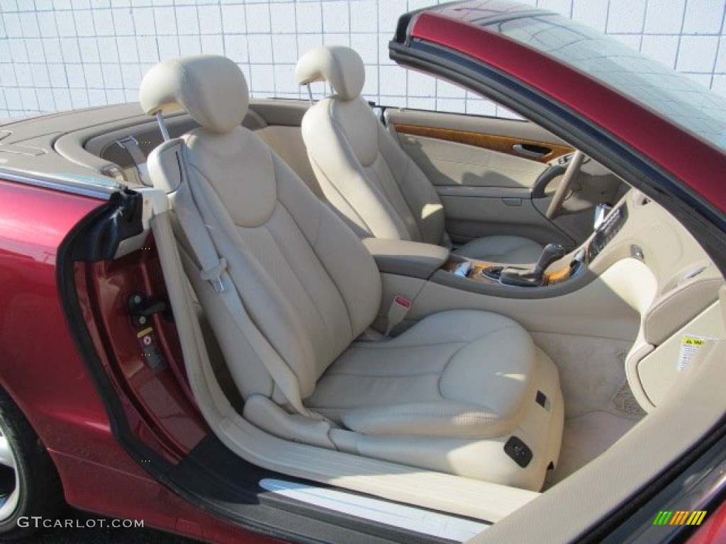2005 SL 500 Roadster - Firemist Red Metallic / Stone photo #17