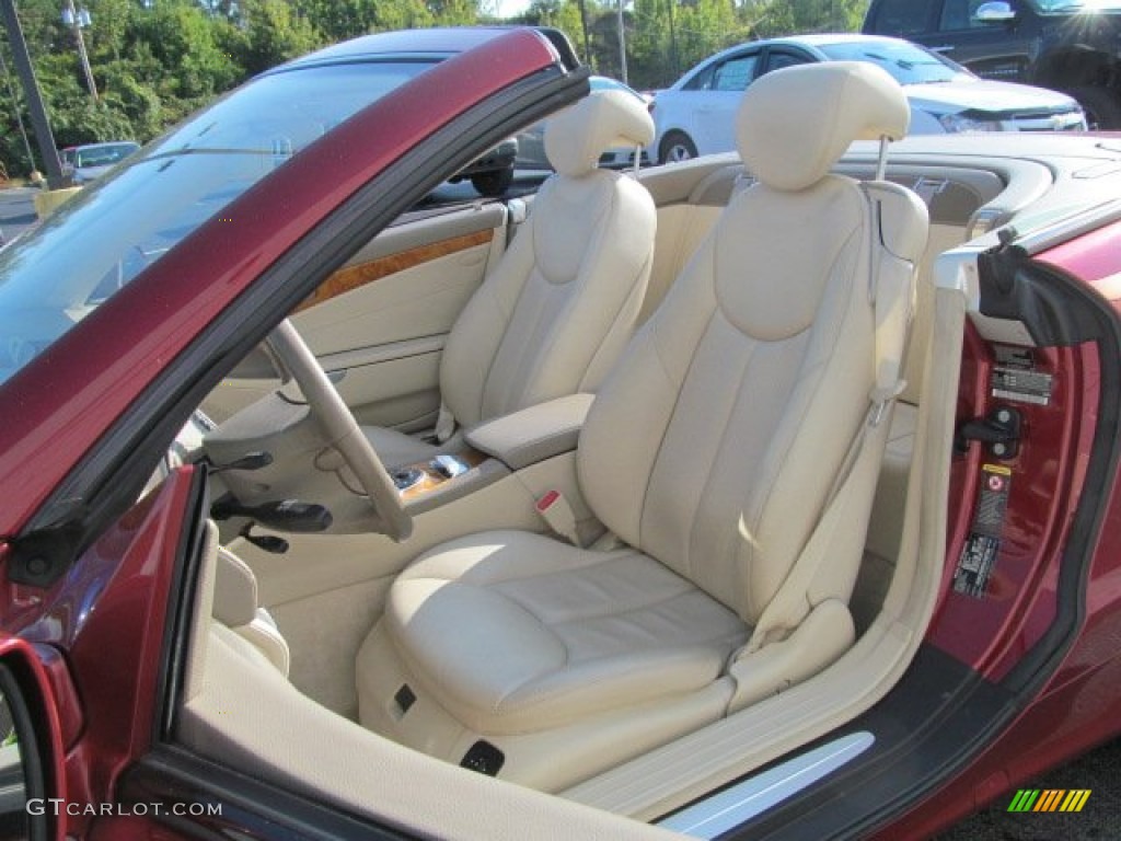 2005 SL 500 Roadster - Firemist Red Metallic / Stone photo #18