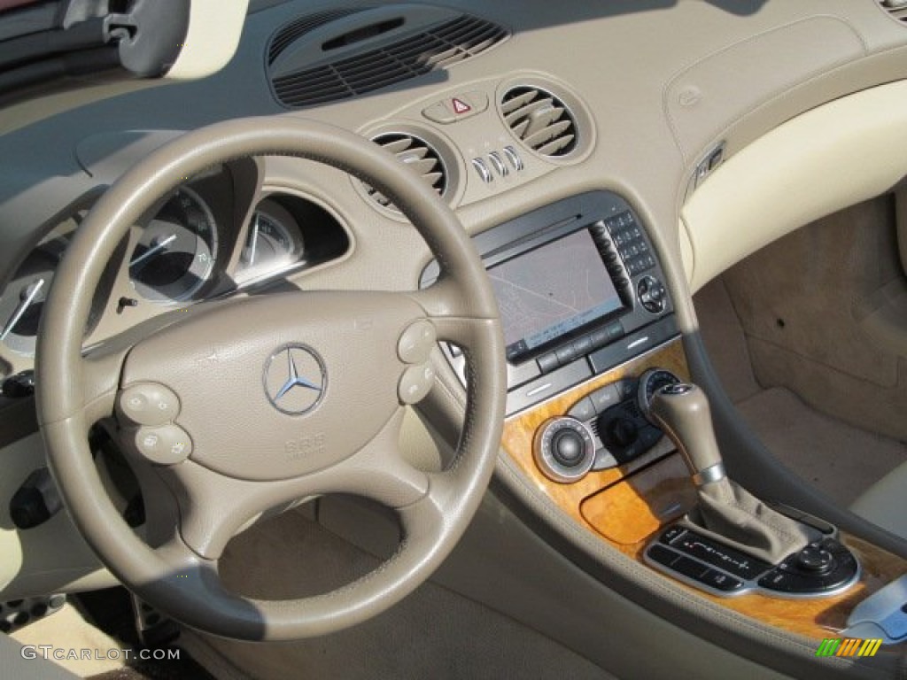 2005 SL 500 Roadster - Firemist Red Metallic / Stone photo #20