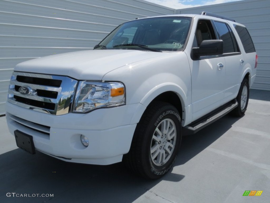 Oxford White 2013 Ford Expedition XLT Exterior Photo #70879933