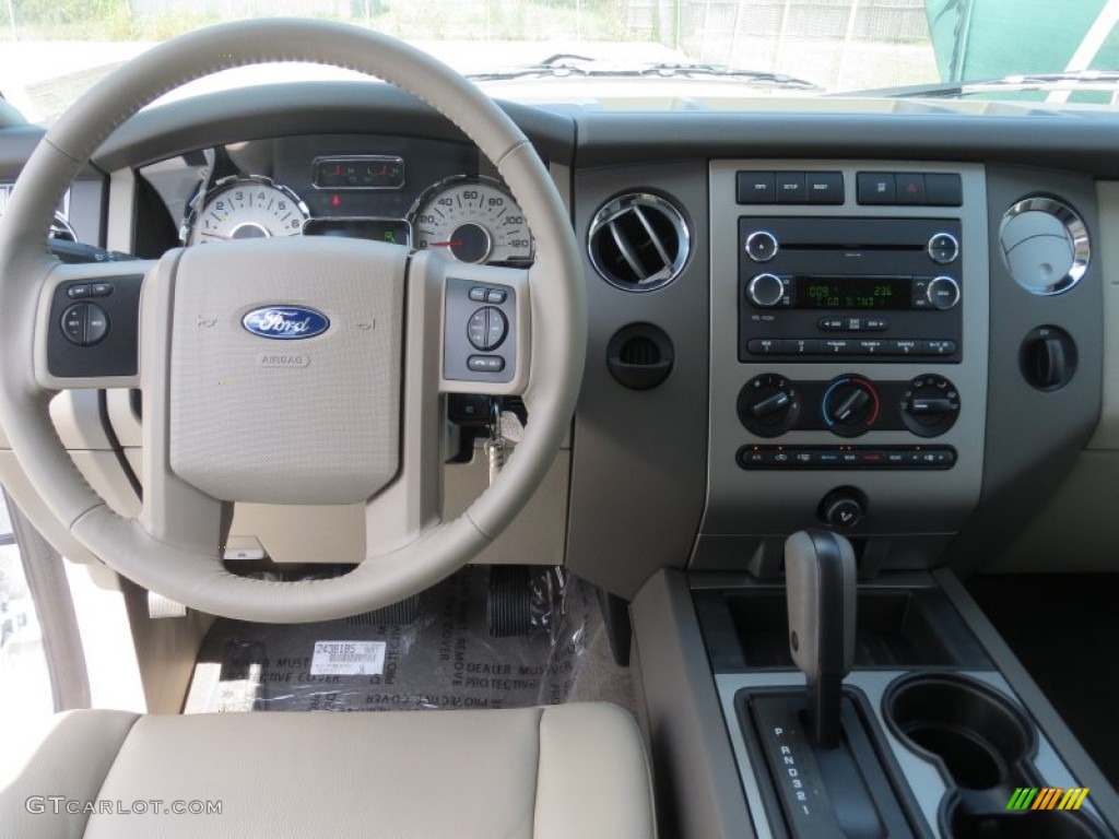 2013 Ford Expedition XLT Stone Dashboard Photo #70880059