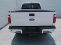 2012 White Platinum Metallic Tri-Coat Ford F250 Super Duty Lariat Crew Cab 4x4  photo #4