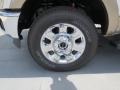 2012 White Platinum Metallic Tri-Coat Ford F250 Super Duty Lariat Crew Cab 4x4  photo #9