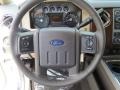 2012 White Platinum Metallic Tri-Coat Ford F250 Super Duty Lariat Crew Cab 4x4  photo #31