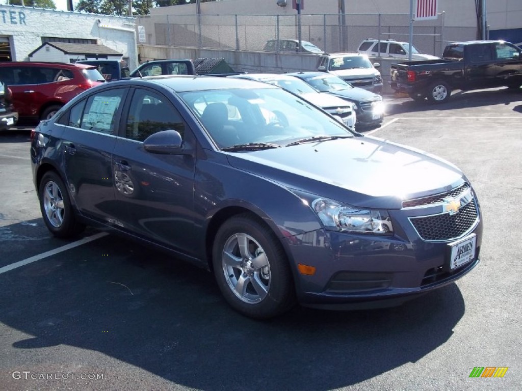 2013 Cruze LT - Atlantis Blue Metallic / Jet Black photo #3