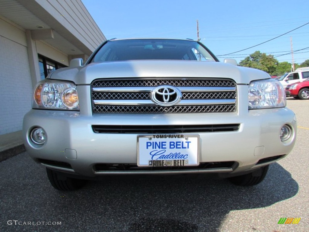 2006 Highlander Hybrid Limited 4WD - Millenium Silver Metallic / Ash Gray photo #2