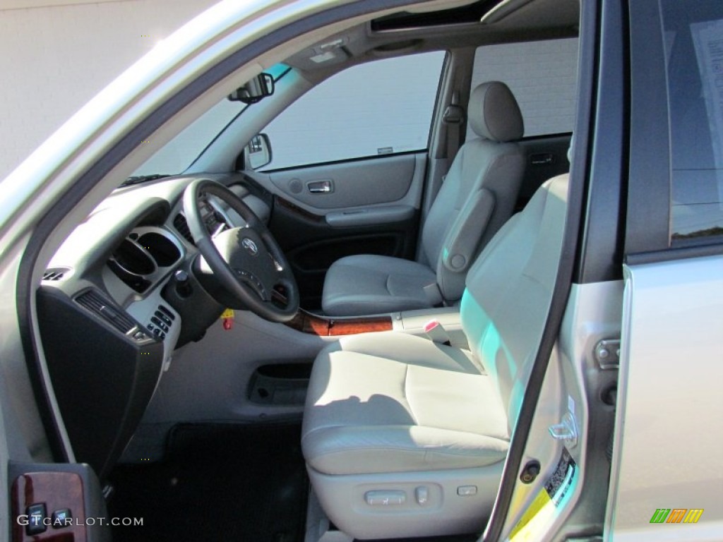 2006 Highlander Hybrid Limited 4WD - Millenium Silver Metallic / Ash Gray photo #11