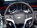 Inferno Orange 2013 Chevrolet Camaro SS Convertible Steering Wheel