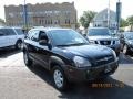 2005 Obsidian Black Hyundai Tucson GLS V6  photo #2