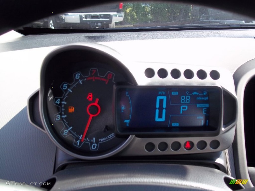 2013 Chevrolet Sonic LS Sedan Gauges Photo #70882318
