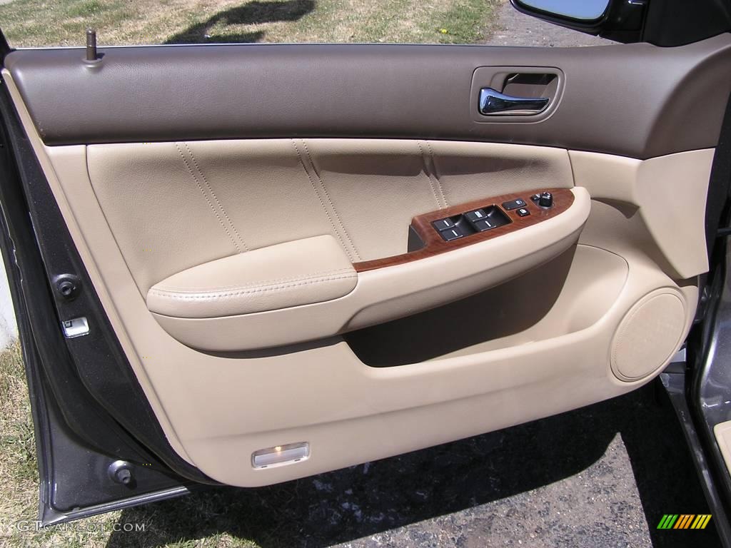 2006 Accord EX-L Sedan - Carbon Bronze Pearl / Ivory photo #12