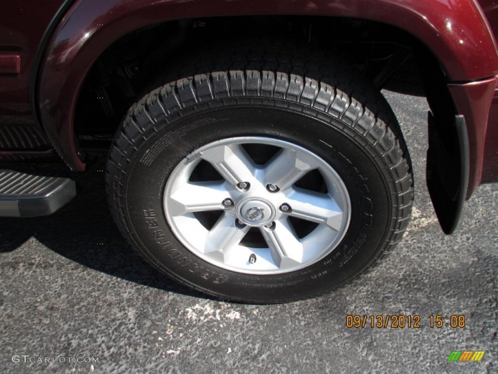 2004 Pathfinder SE 4x4 - Merlot Red Pearl / Charcoal photo #7