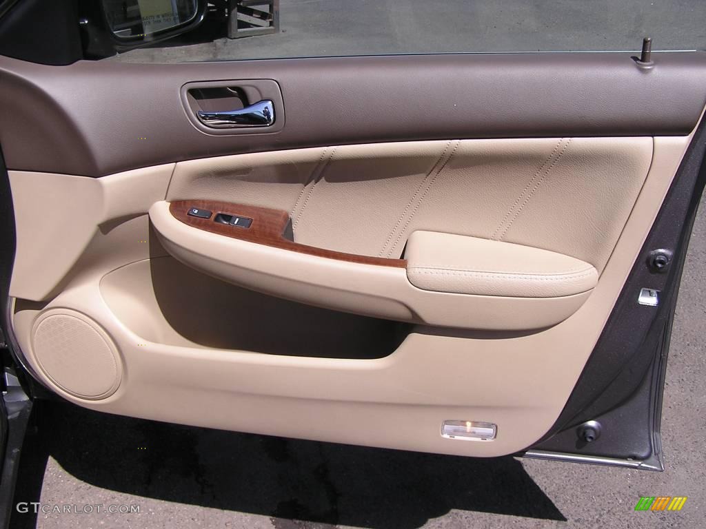 2006 Accord EX-L Sedan - Carbon Bronze Pearl / Ivory photo #14
