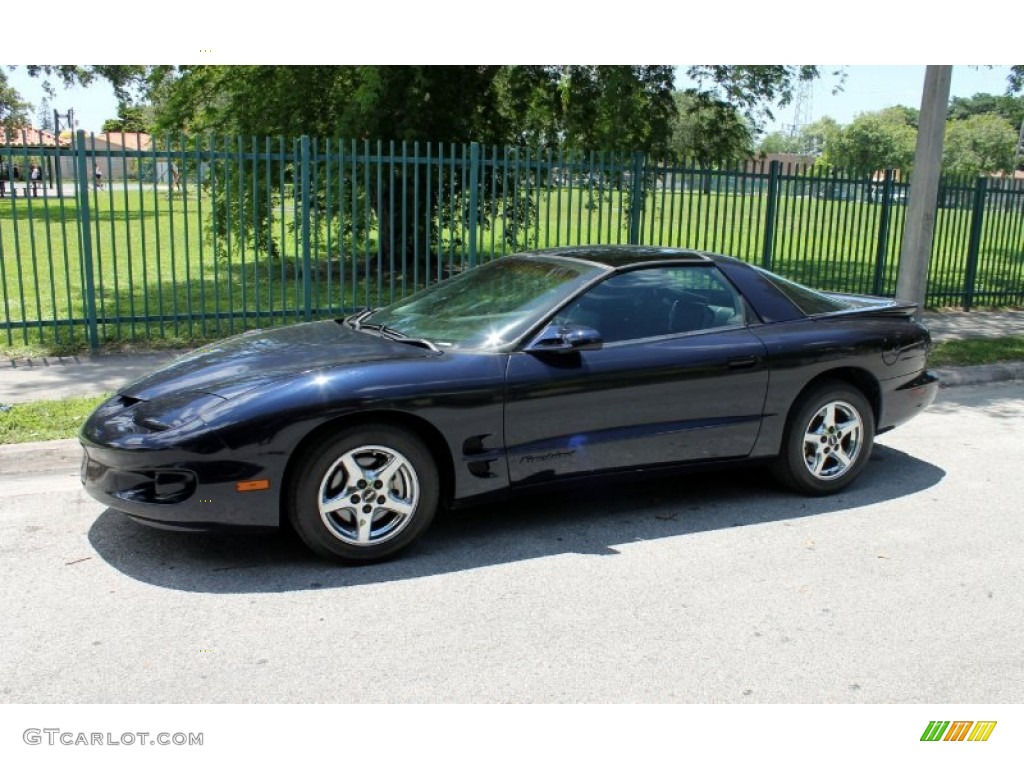 2002 Firebird Coupe - Navy Blue Metallic / Ebony Black photo #3